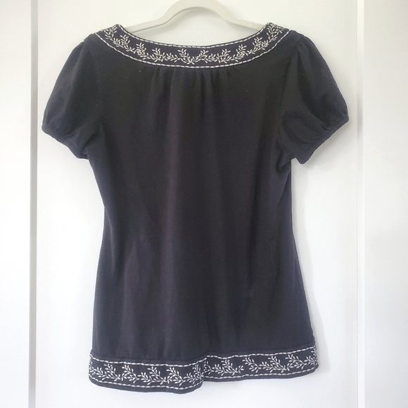 Embroidered Tee - Picture 3 of 5